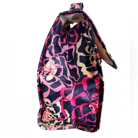 Vera Bradley Katalina Pink Floral Insulated Lunch Bag - Picture 4 of 8